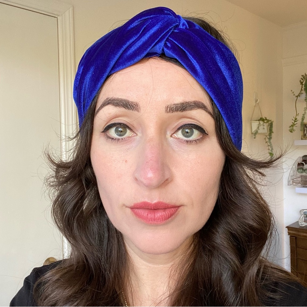 Velvet Turban Style Headband